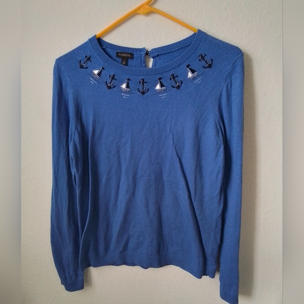 Women's Talbots Long Sleeves Sweater Size Small